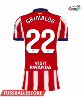 Günstige Atletico Madrid Alejandro Grimaldo #22 Heimtrikot Damen 2026-27 Kurzarm
